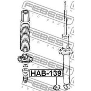 Сайлентблок заднего амортизатора HONDA (52622S84A01)  -  Японія