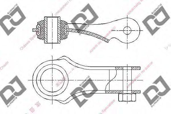 Стойка стабилизатора задняя Лицензия (J64007) - Японія