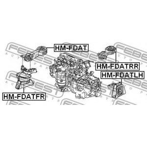 Подушка двигуна задня верхня HONDA (50880SNAA82) - Японія