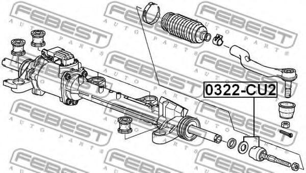 Рульова тяга HONDA (53610TL1G01) - США