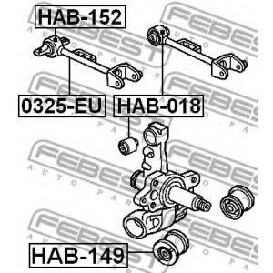 Сайлентблок HONDA (52365S5A802)  -  Японія