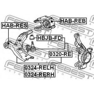 Важіль передній нижній правий CTR (CQHO19R) - Корея